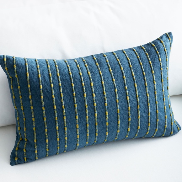 Pottery Barn Other - NEW Pottery Barn Black Artist Design Vibrations Woven Pillow Cover